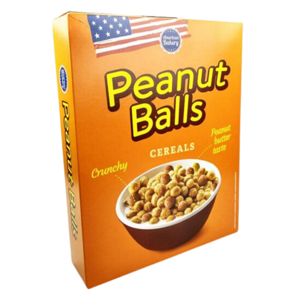 American Bakery Cereals Peanut Balls 165g MHD 10.10.25