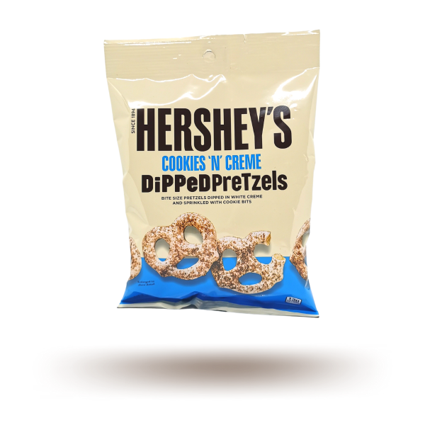 Hersheys Cookies N Creme Dipped Pretzels 120g