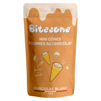Bitecones White Chocolate 70g