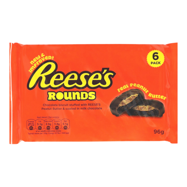 Reeses Peanut Butter Rounds 6er Pack 96g