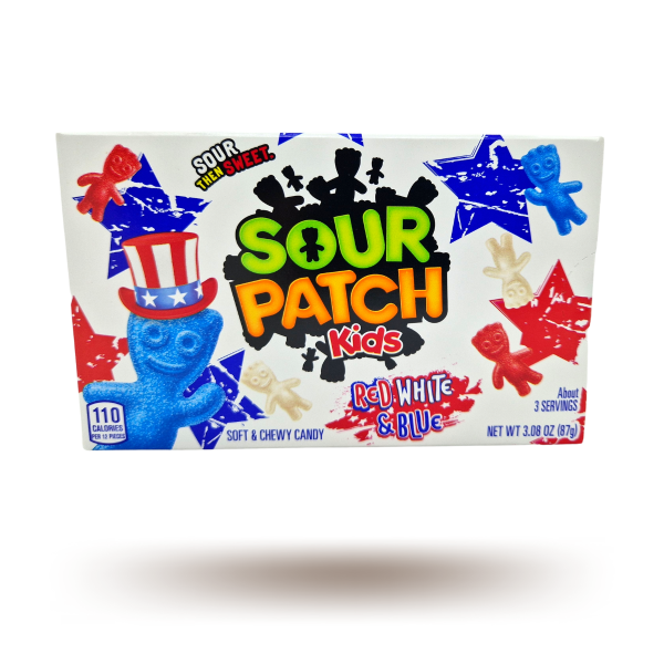 Sour Patch Red White Blue Box 87g MHD 22.02.26