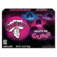Warheads Galactic Cubes Theatre Box 99g MHD 09/2025