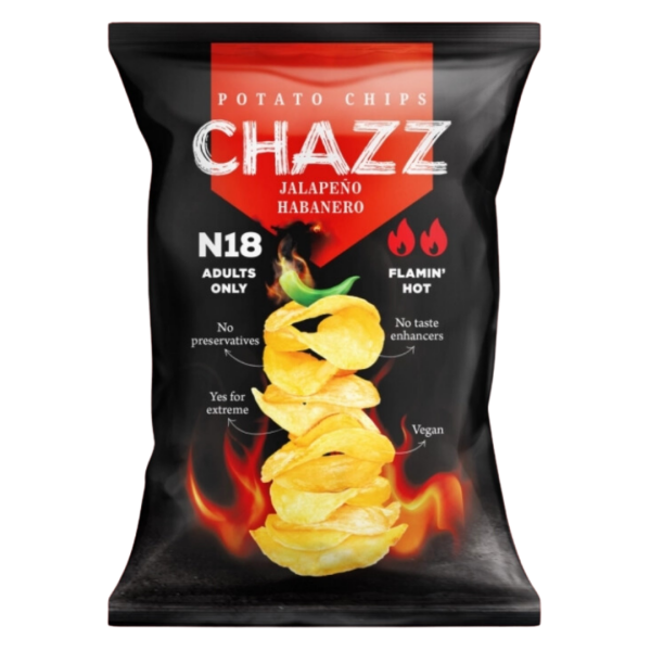 Chazz Jalapeno Habanero 90g MHD 25.08.25