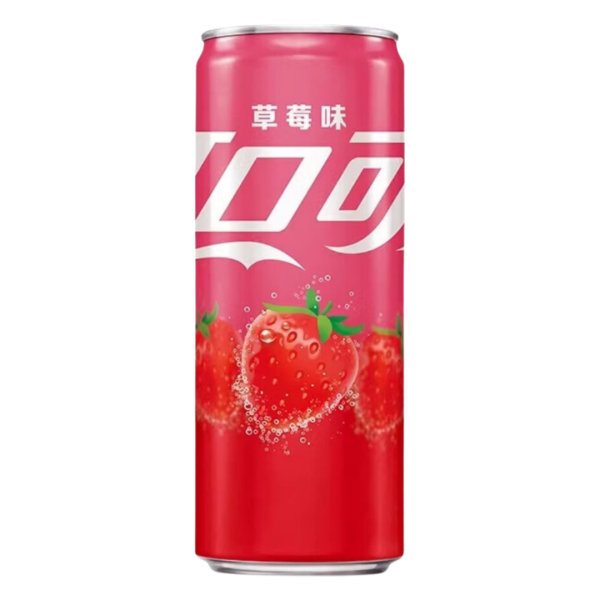 Coca Cola Strawberry China MHD 17.08.24 330ml