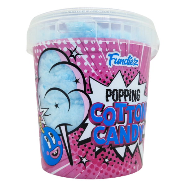 Fundiez Cotton Candy Bubblegum Bucket 50g MHD 08/2024