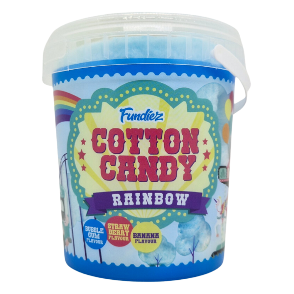 Fundiez Cotton Candy Rainbow Bucket 50g MHD 10/2024