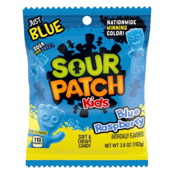 Sour Patch Kids Blue Raspberry 102g MHD 16.01.26
