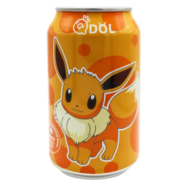 QDOL Pokemon Drink Evoli Peach Flavour 330ml