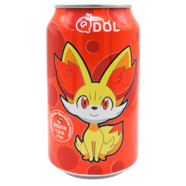 QDOL Pokemon Drink Fynx Lychee Flavour 330ml MHD 24.08.25