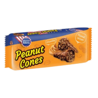 American Bakery Peanut Cones 112g MHD 22.11.25