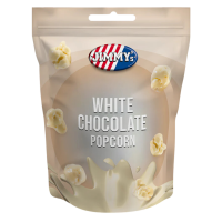 Jimmys Chocolate Popcorn White 120g