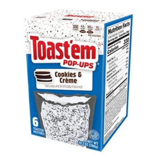 Toastem Pop-Ups Cookies & Cream 288g