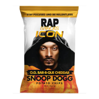 Rap Snacks Snoop Dogg BBQ Cheddar Chips 71g