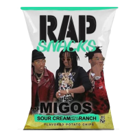 Rap Snacks Migos Sour Cream Ranch Chips 71g MHD 30.11.25