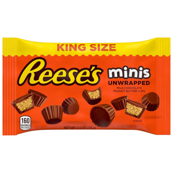 Reeses minis unwrapped 70g