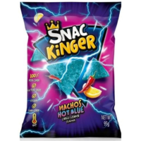 Snack Kinger Nachos Hot Blue 95g MHD 02.10.25