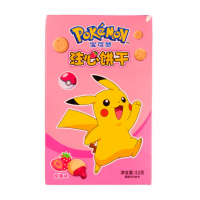 Pokemon Filled Cookies Strawberry Asia 52g