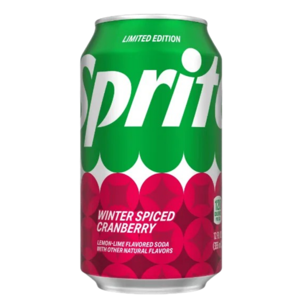 Sprite Winter Spiced Cranberry 355ml