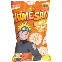 ???? Komesan Rice chips  - Naruto: Cheese flavour 60g...