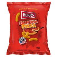Herrs Deep Dish Pizza Cheese Curls 113g MHD 26.06.2025