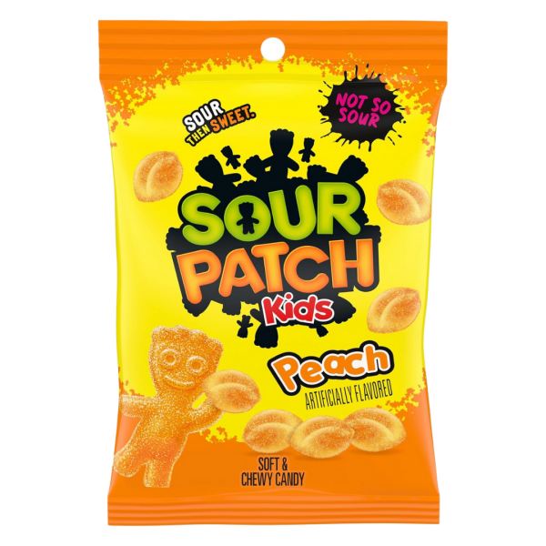 Sour Patch Kids Peach 102g MHD 29.06.25