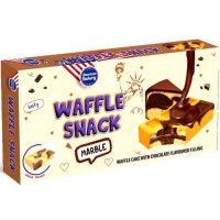 American Bakery Waffle Snack Marble 135g