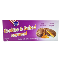 American Bakery Cookies & Salted Caramel 96g MHD...