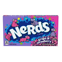 Nerds box Grape / Strawberry 141g MHD 30.09.2025