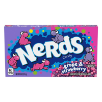 Nerds box Grape / Strawberry 141g MHD 30.09.2025