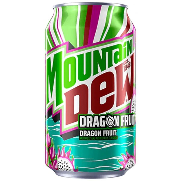 Mountain Dew Dragon Fruit 355ml