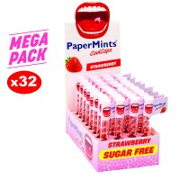 Papermints CoolCaps Tube Strawberry