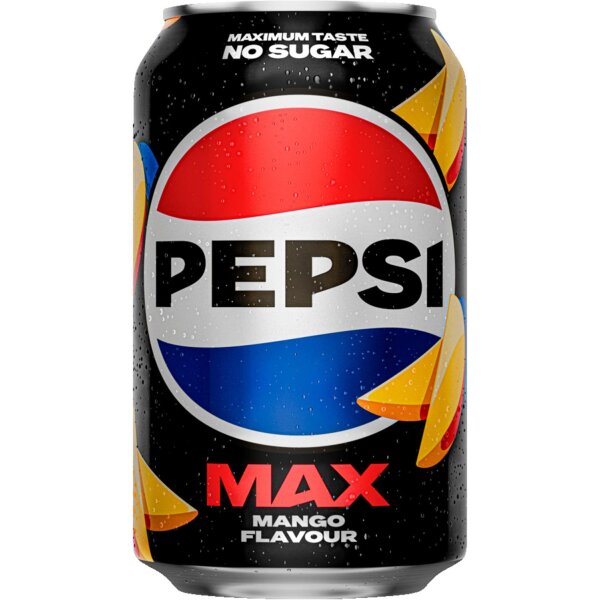 Pepsi Max Mango Zero 330ml - MHD 23.12.2026
