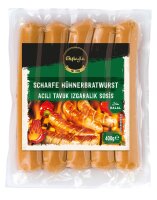 Eksioglu Sosis - Scharfe H&uuml;hnerbratwurst 400g