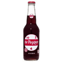 Dr. Pepper Real Sugar Bottle 355 ml
