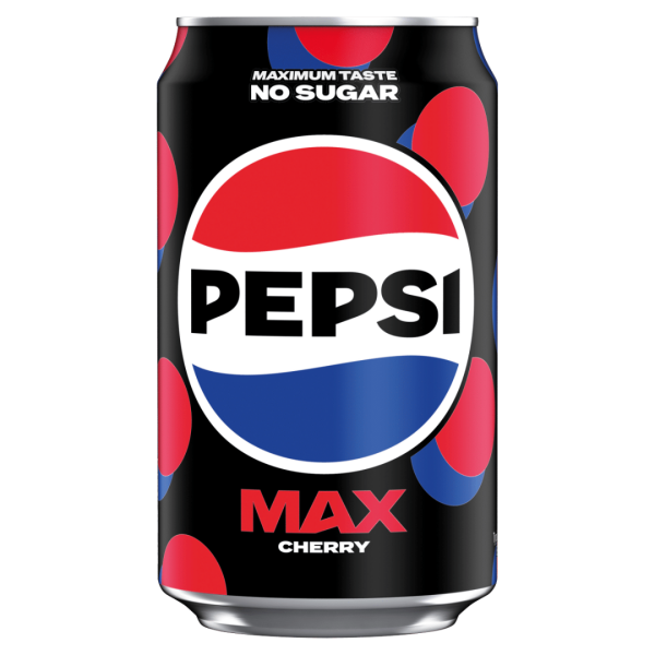 Pepsi Max Cherry 330ml - MHD 30.12.2026