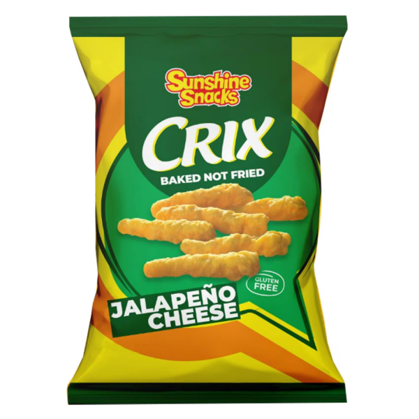 Sunshine Snack - Crix Jalapenos Cheese 45g