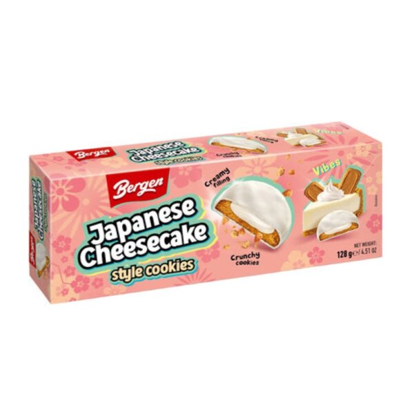 Bergen Japanese Cheesecake Cookies 128g