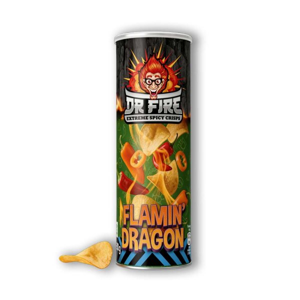 Dr. Fire Crisps Flamin Dragon 80g
