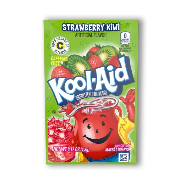 Kool-Aid Bags Strawberry Kiwi 4,8g