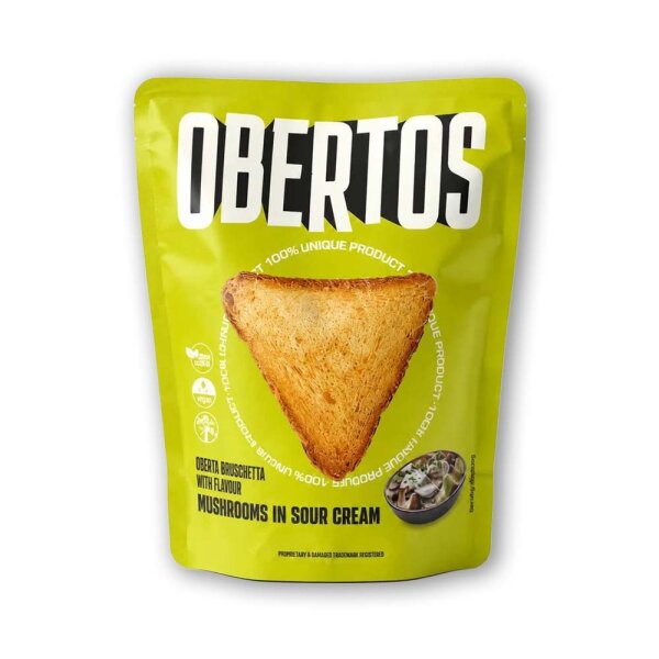 Obertos Bruschettas Sour Cream-Mushroom 100g