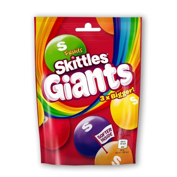 Skittles Giants Fruits 132g