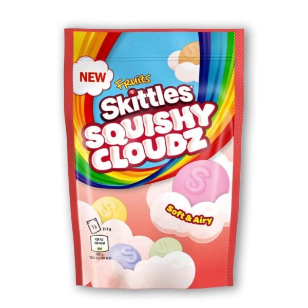 Skittles Squishy Soft Cloudz Fruits 94g