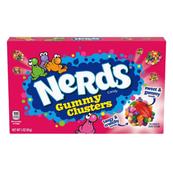 Nerds Box Gummy Cluster 85 g